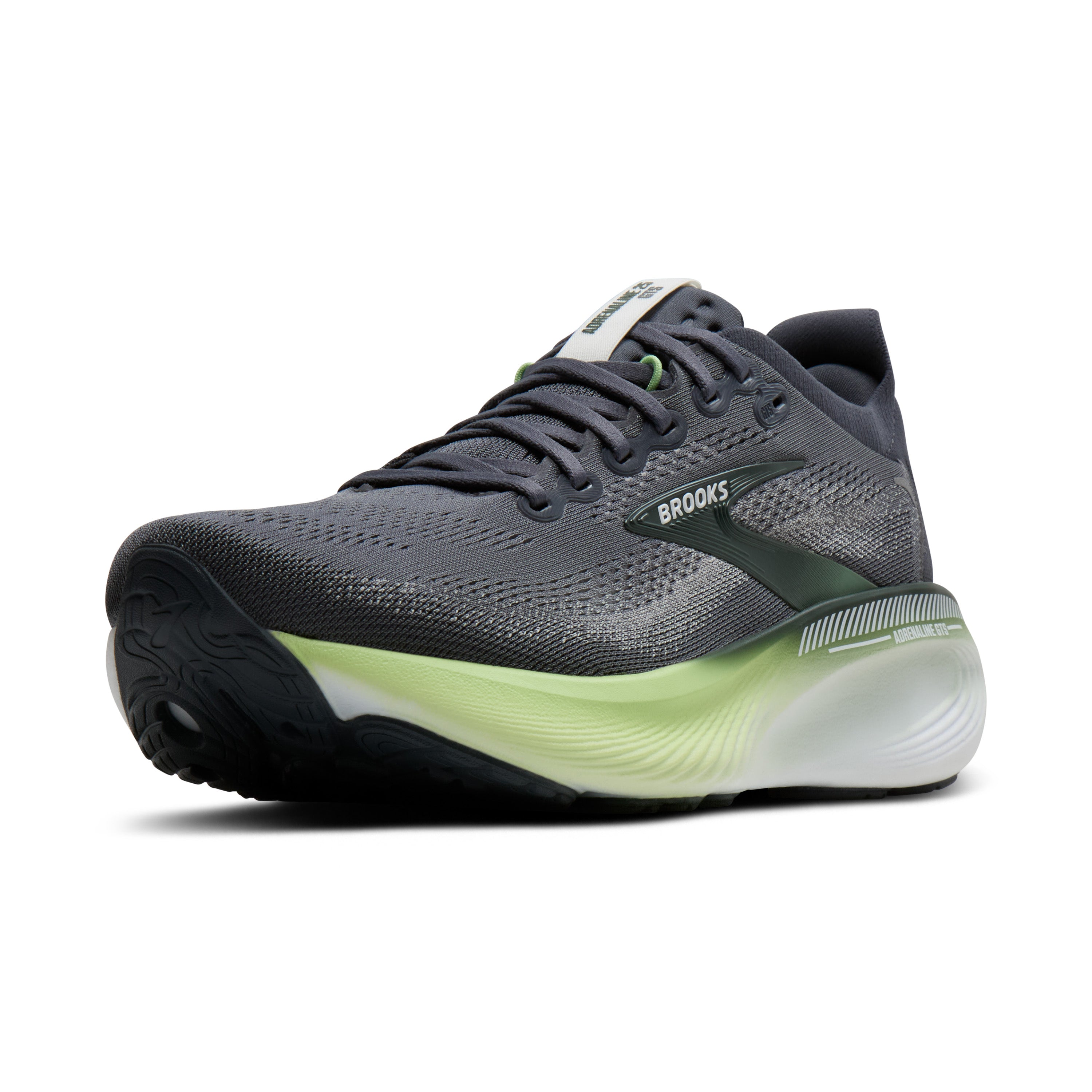 Brooks Adrenaline GTS 25 Men's Running Shoes Grey Paradise Green