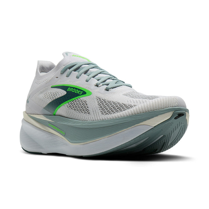 Brooks Hyperion Max 3 Men's Running Shoes Grey Mist Green