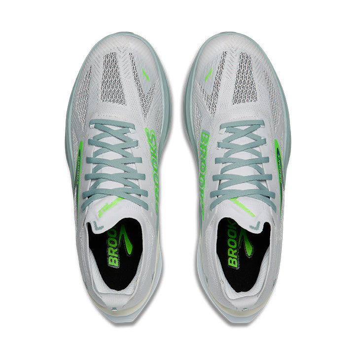 Brooks Hyperion Max 3 Men's Running Shoes Grey Mist Green