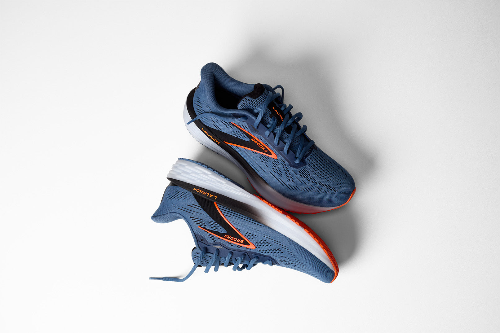 Brooks launch 12 Men's Running Shoes Moonlight Orange