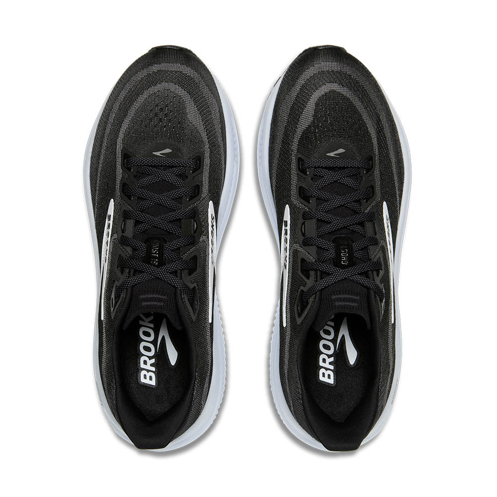 Brooks Ghost 18 Men's Running Shoes Black White