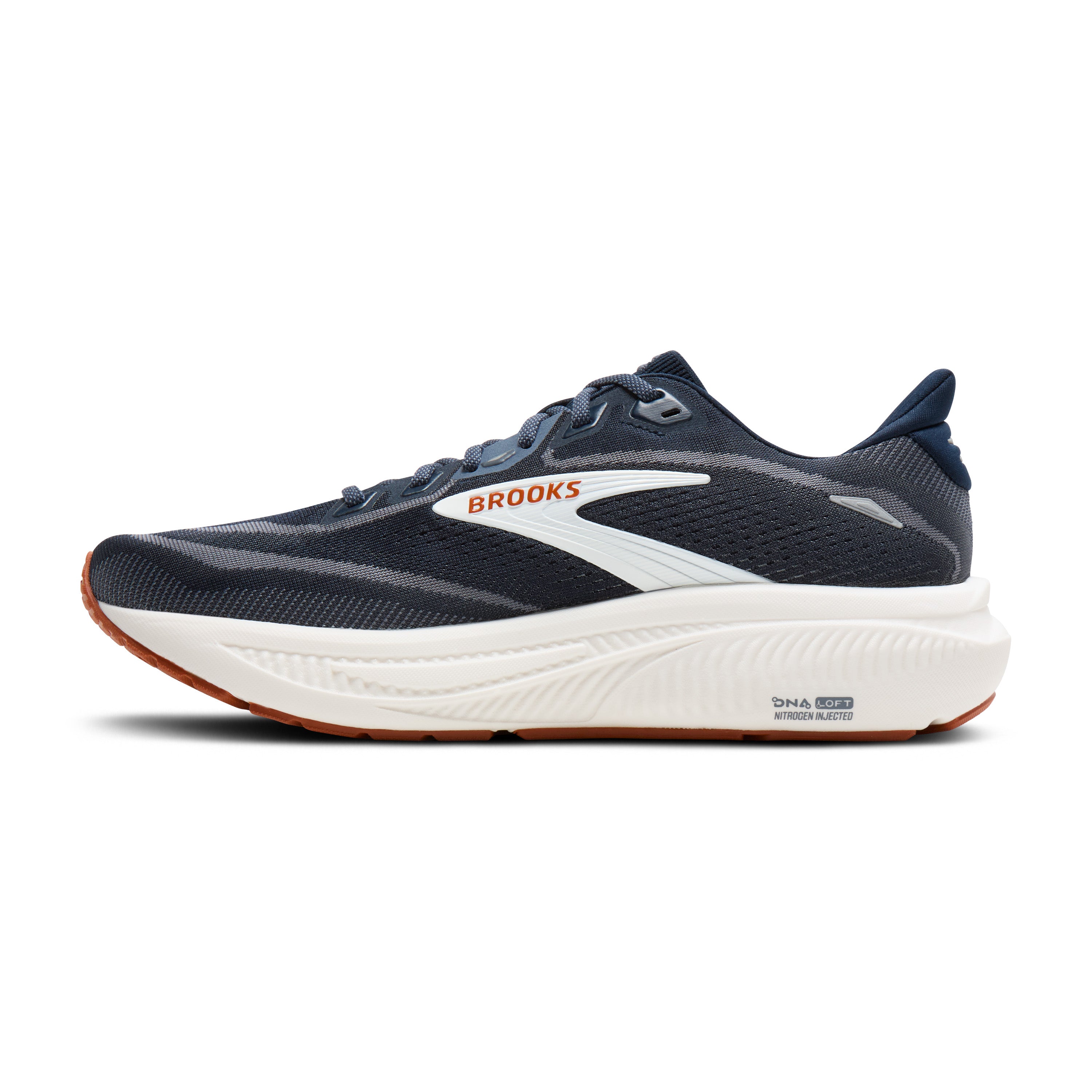 Brooks Ghost 18 Men's Running Shoes Navy Blazer Red