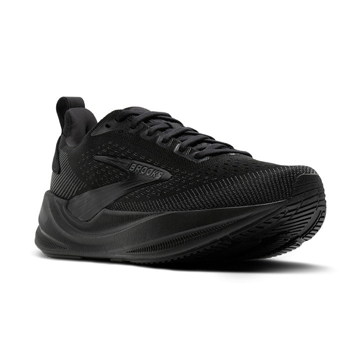 Brooks Ghost Max 4 Men's Wide Fit Running Shoes Black
