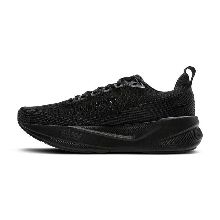 Brooks Ghost Max 4 Men's Wide Fit Running Shoes Black