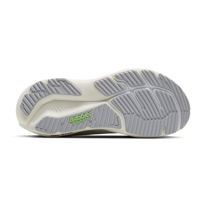 Brooks Glycerin GTS 23 Men's Running Shoes Grey Green