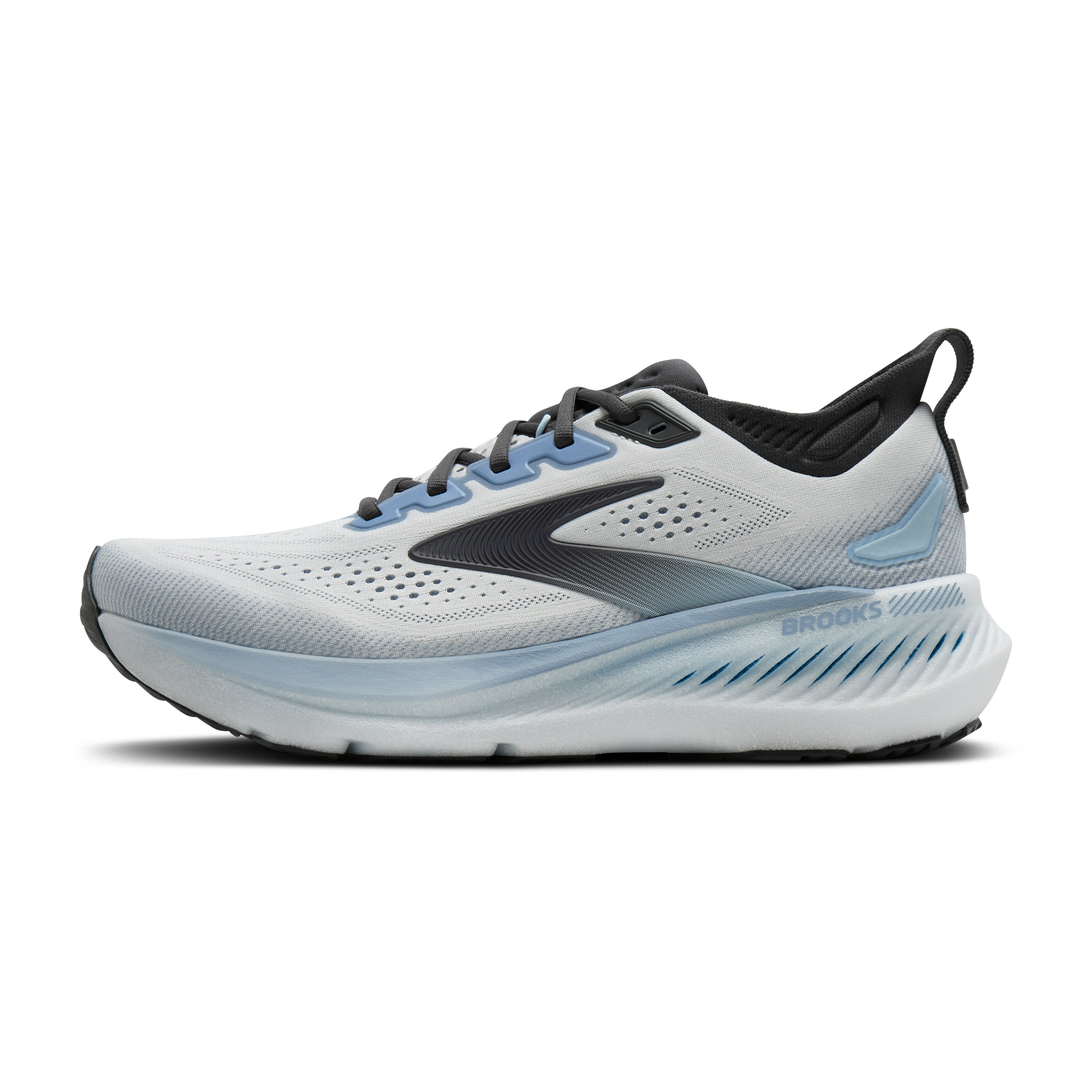 Brooks Glycerin GTS 23 Men's Running Shoes White Blue