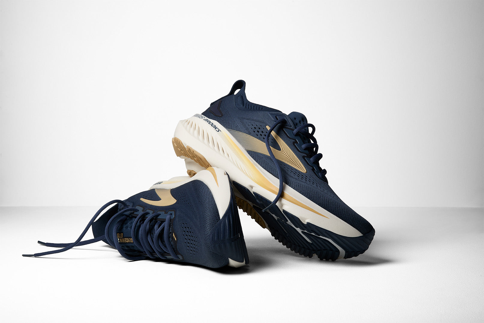 Brooks Glycerin GTS 23 Men's Running Shoes Blue Spellbound