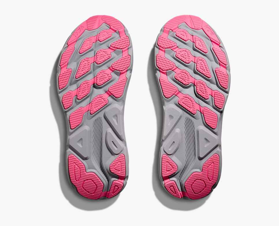 Hoka Clifton 9 GORE-TEX Women's Running Shoes Grey skies /Foggy Grey