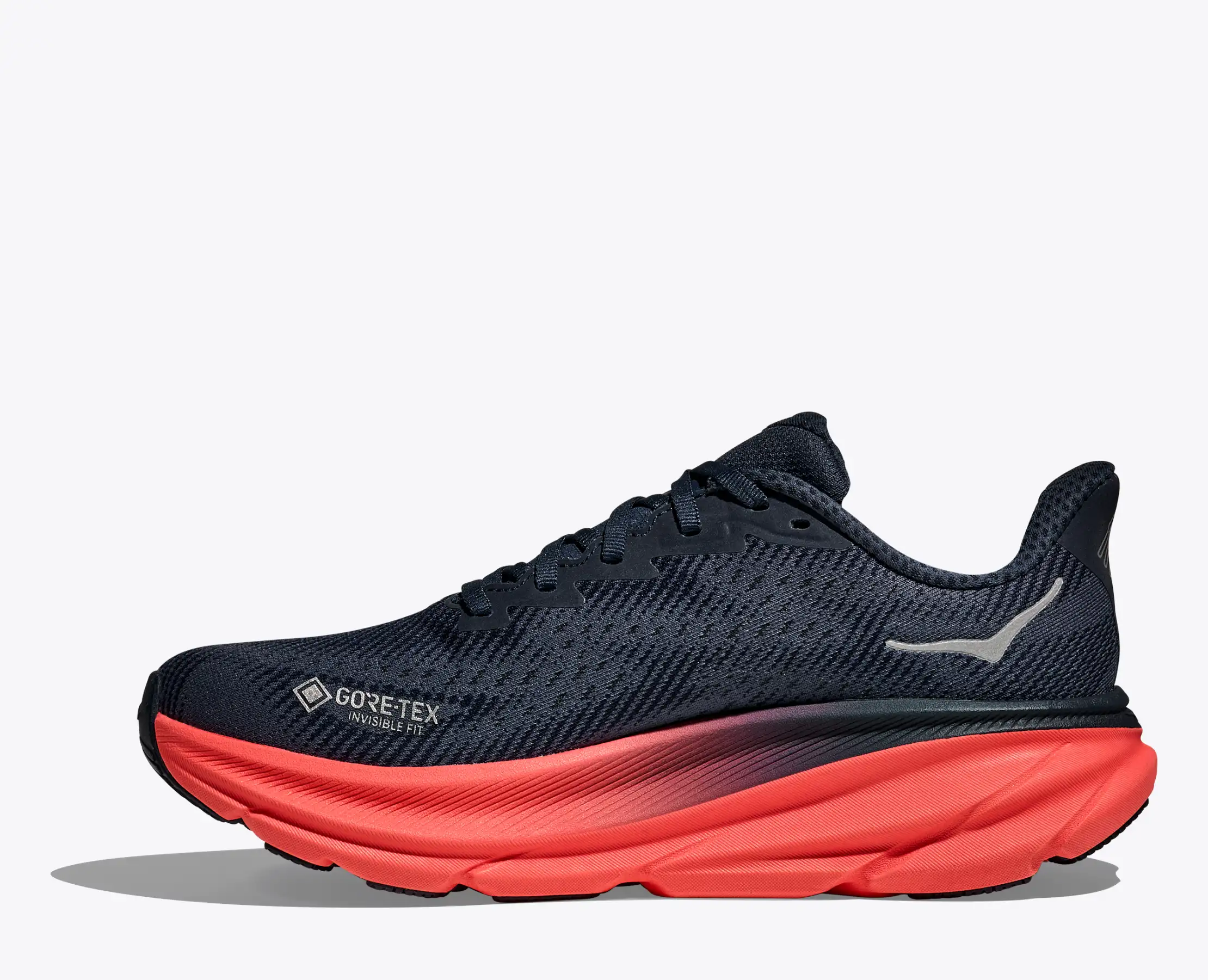 Hoka Clifton 9 GORE-TEX Women's Running Shoes Navy Coral