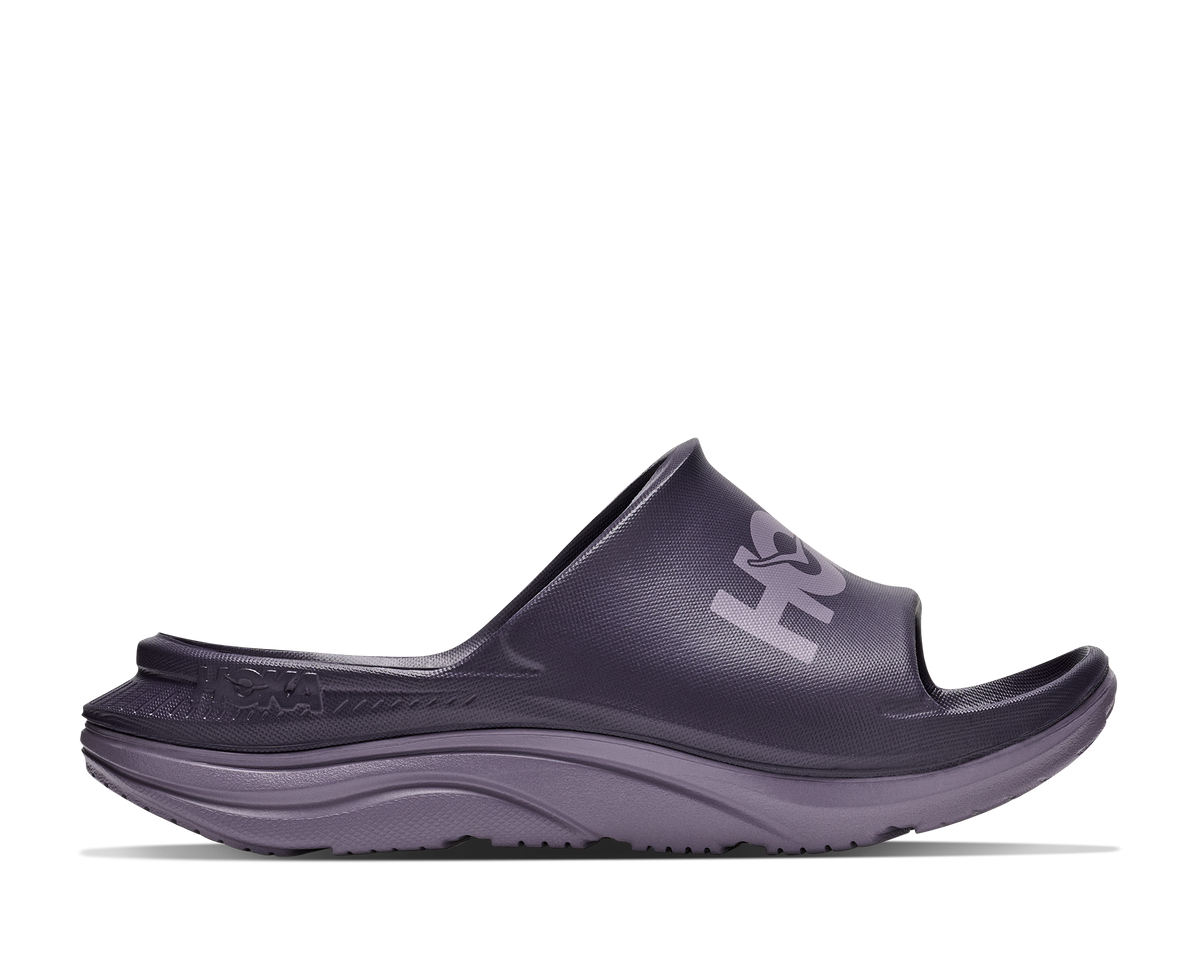 Hoka Ora Athletic Recovery Slide Ink Purple
