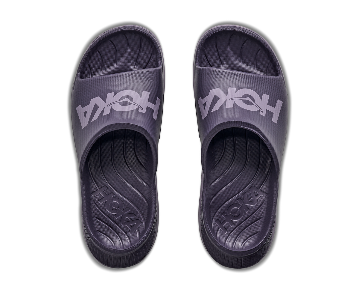 Hoka Ora Athletic Recovery Slide Ink Purple