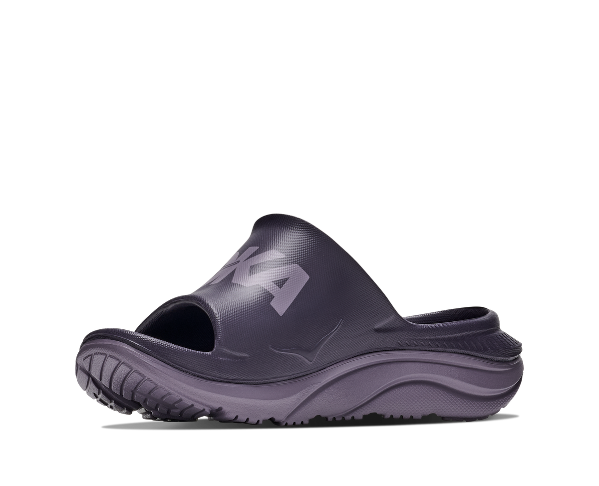 Hoka Ora Athletic Recovery Slide Ink Purple