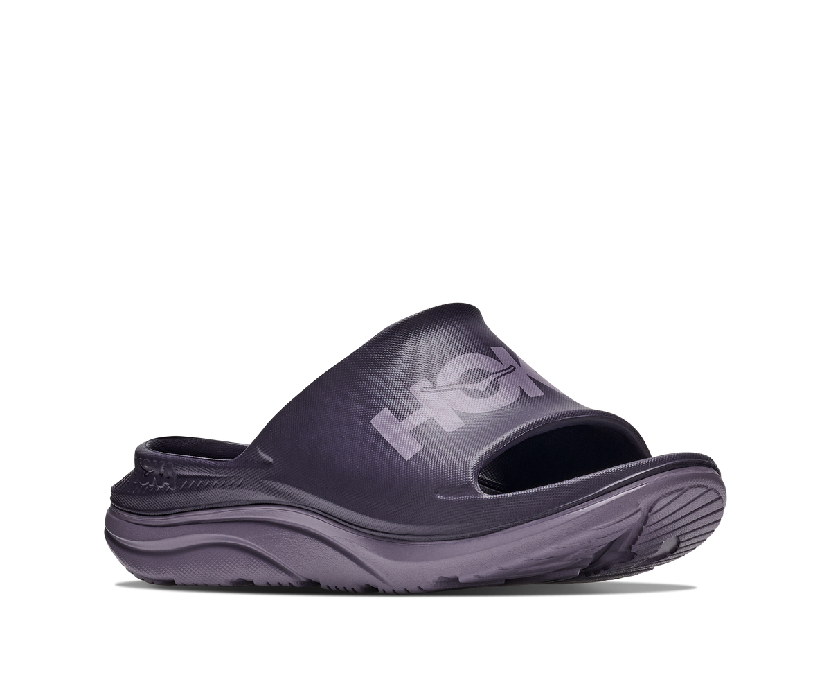 Hoka Ora Athletic Recovery Slide Ink Purple