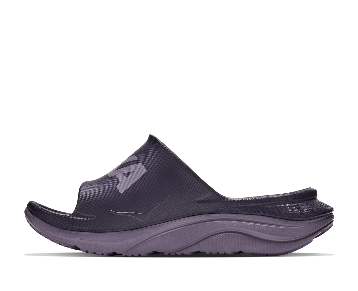 Hoka Ora Athletic Recovery Slide Ink Purple