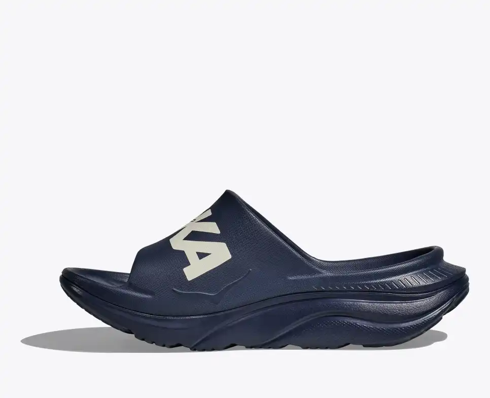 Hoka Ora Athletic Recovery Slides Navy