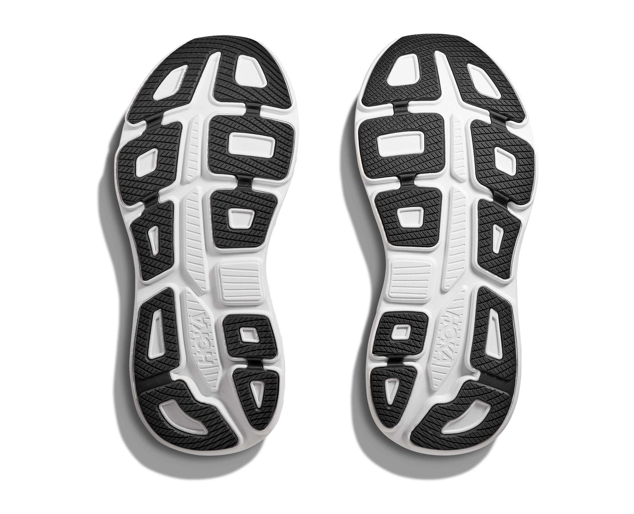 Hoka Bondi 9 Men's Running Shoes Black White