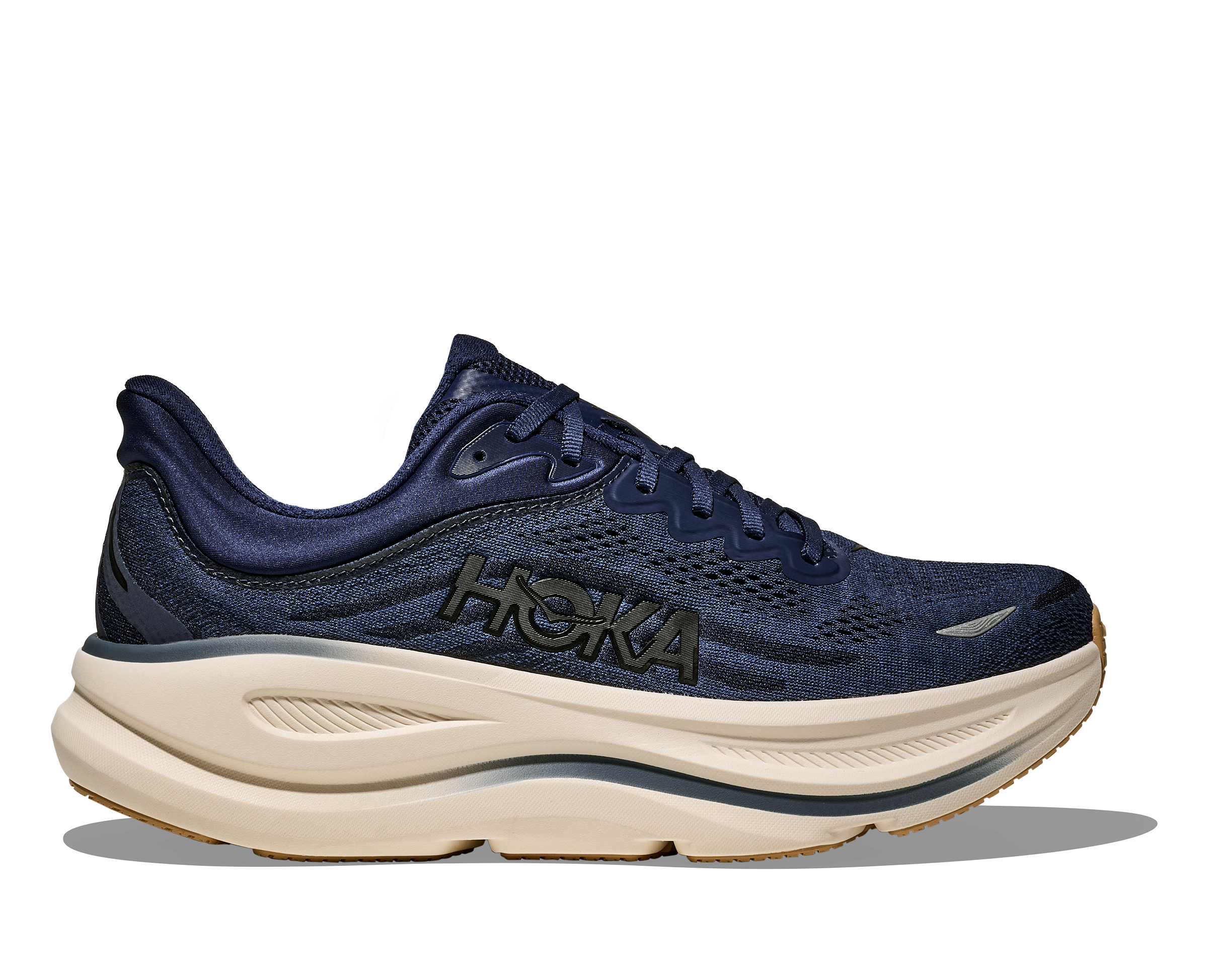 Hoka Bondi 9 Men's Running Shoes Midnight Blue