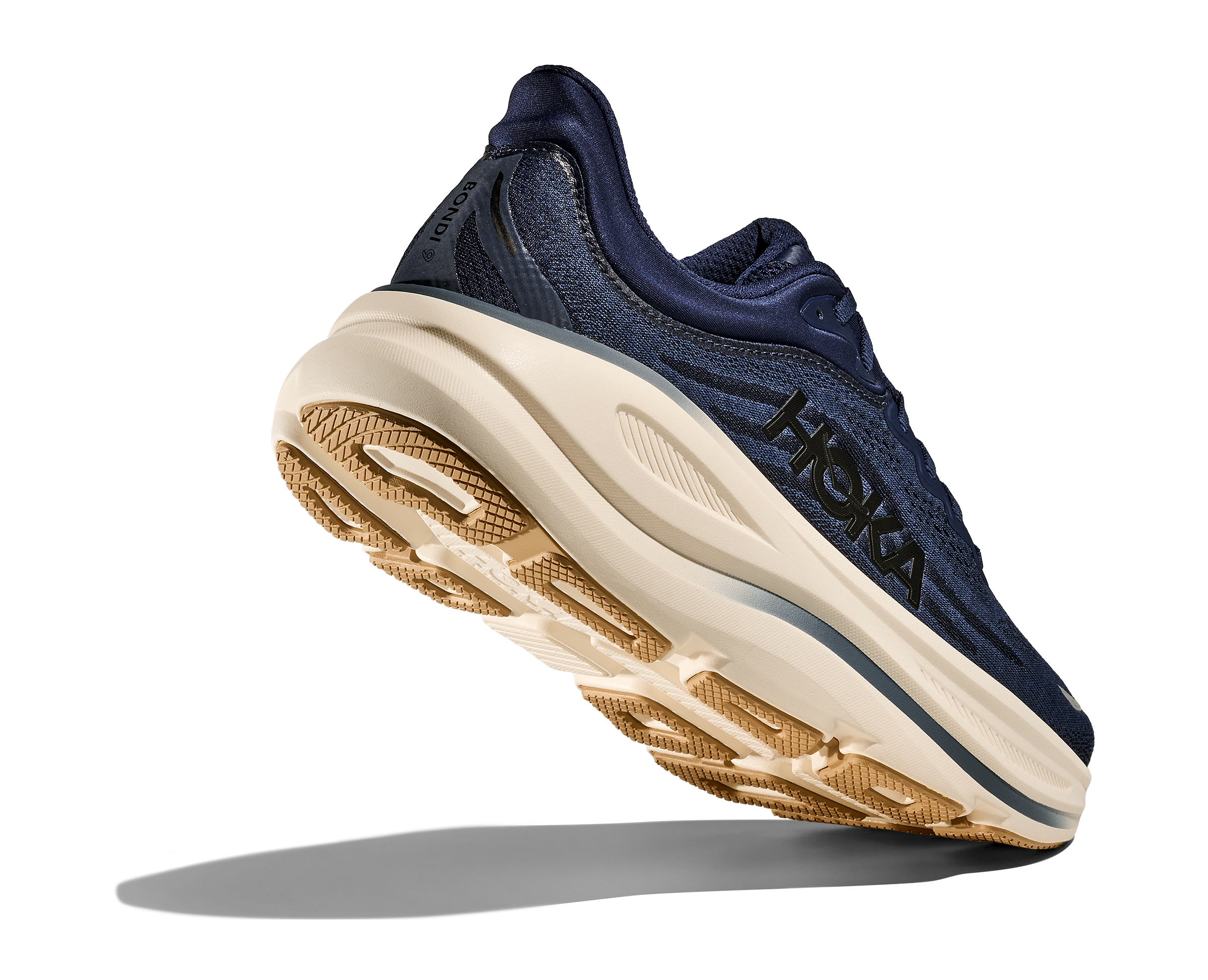Hoka Bondi 9 Men's Running Shoes Midnight Blue