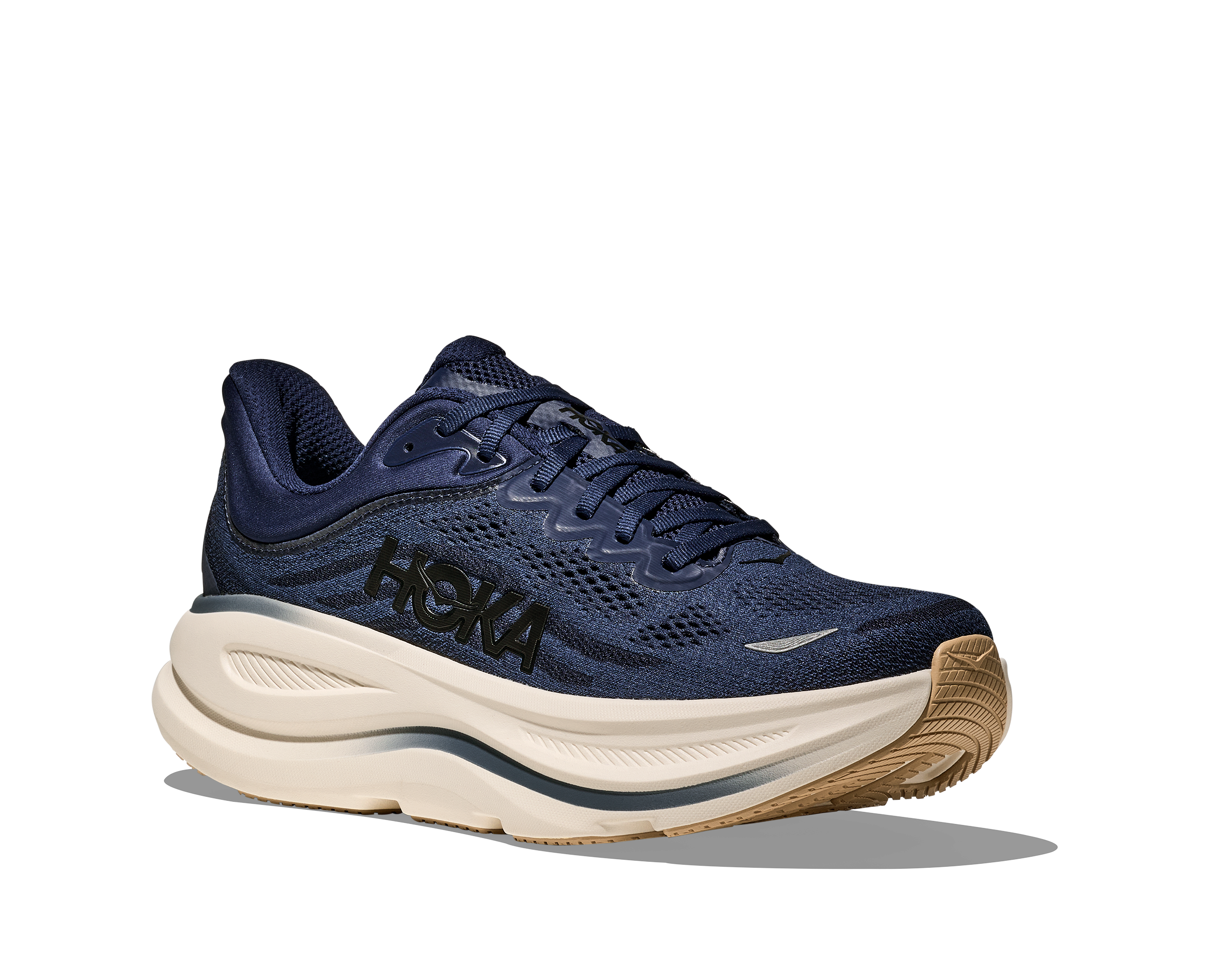 Hoka Bondi 9 Men's Running Shoes Midnight Blue