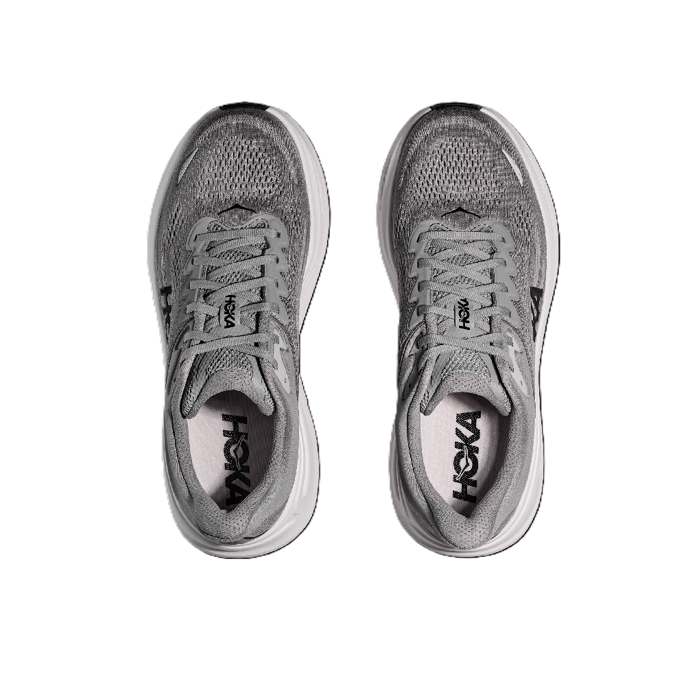 Hoka Bondi 9 Men's Running Shoes Galactic Grey