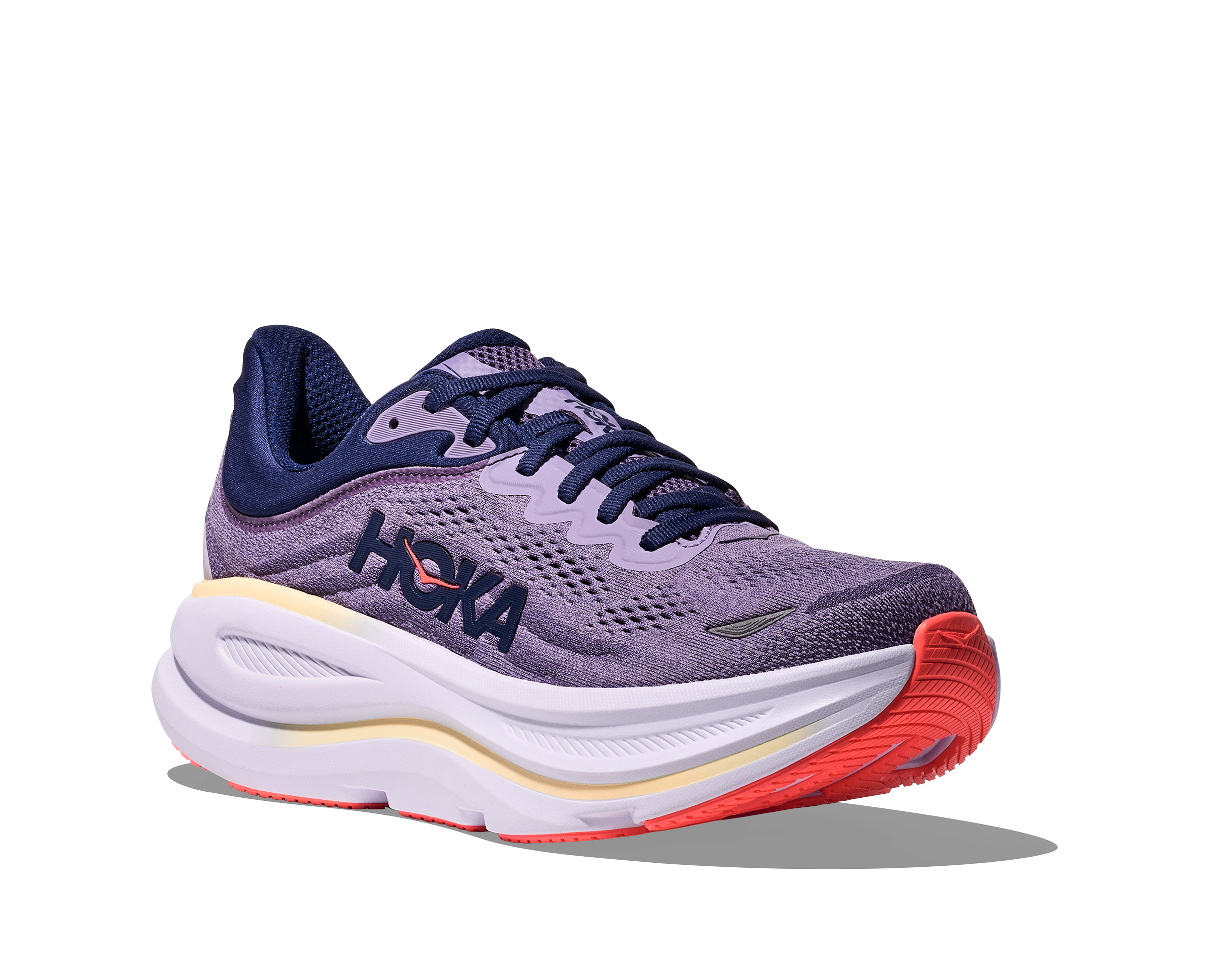 Hoka Bondi 9 Women's Running Shoes Berry Jam