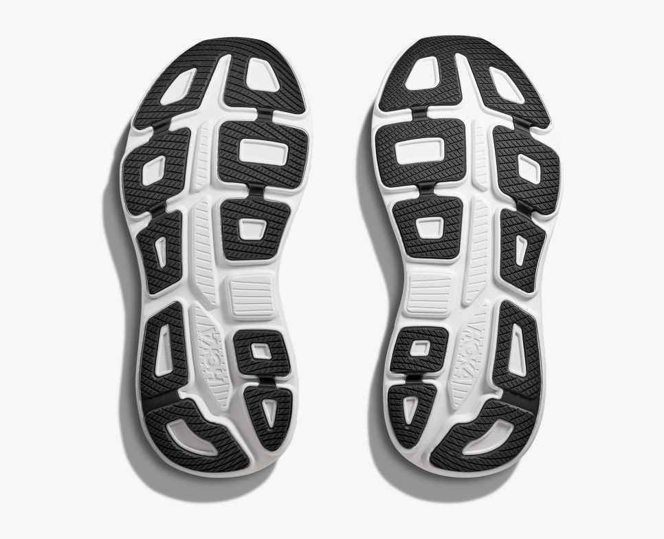 Hoka Bondi 9 Women's Running Shoe Black White