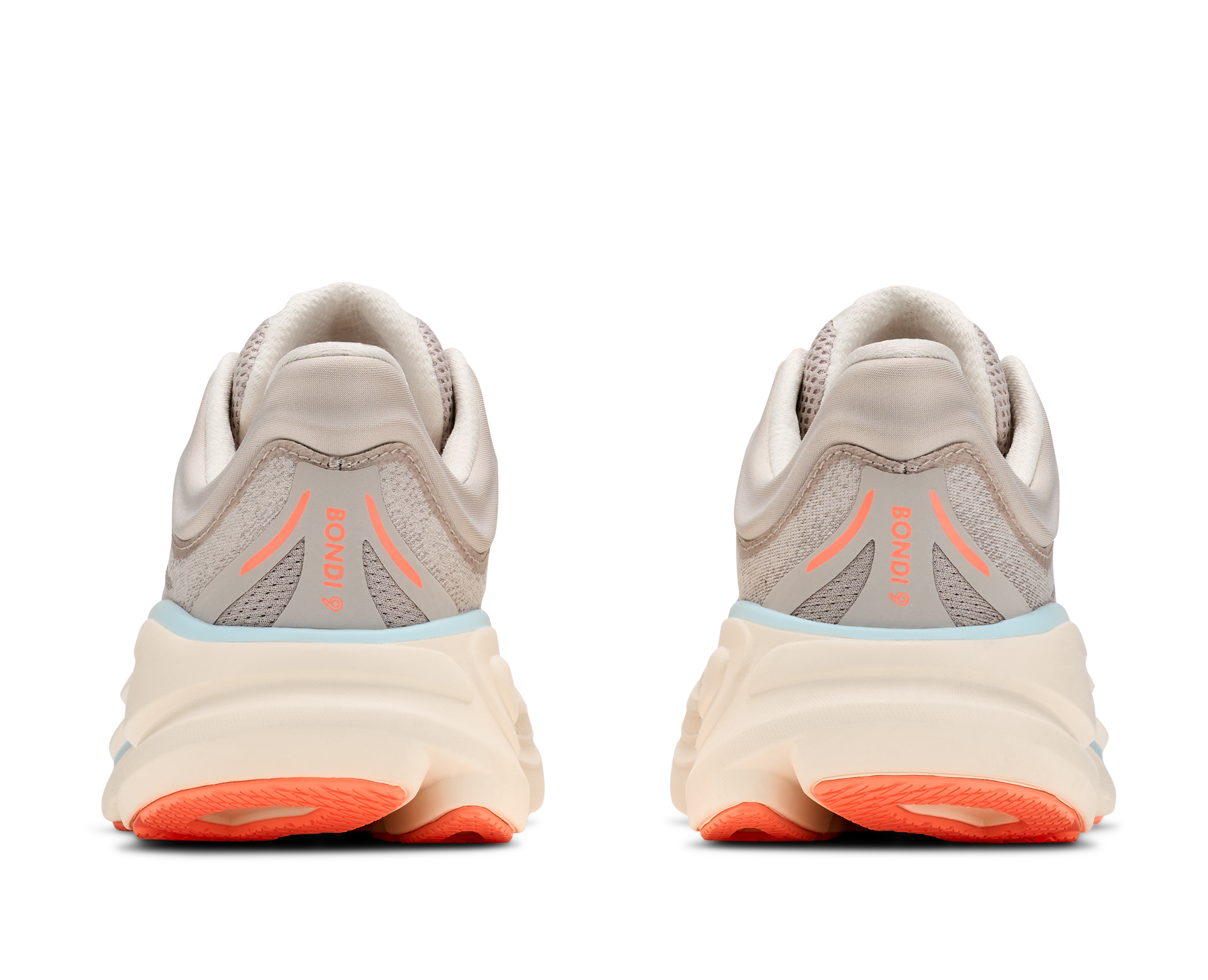 Hoka Bondi 9 Women's Running Shoes River Rock Grey