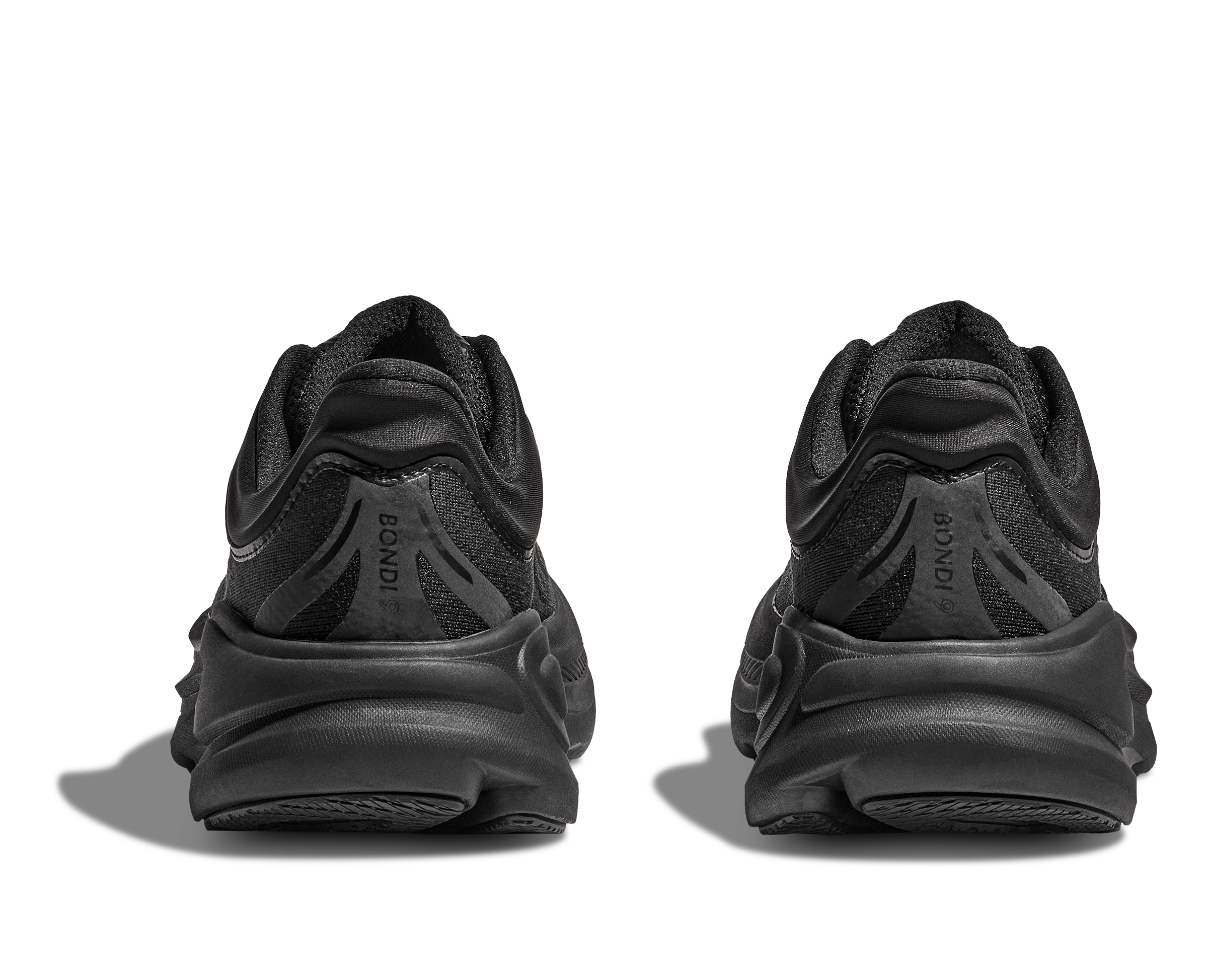 Hoka Bondi 9 Women' Running Shoes Black Wide Fit