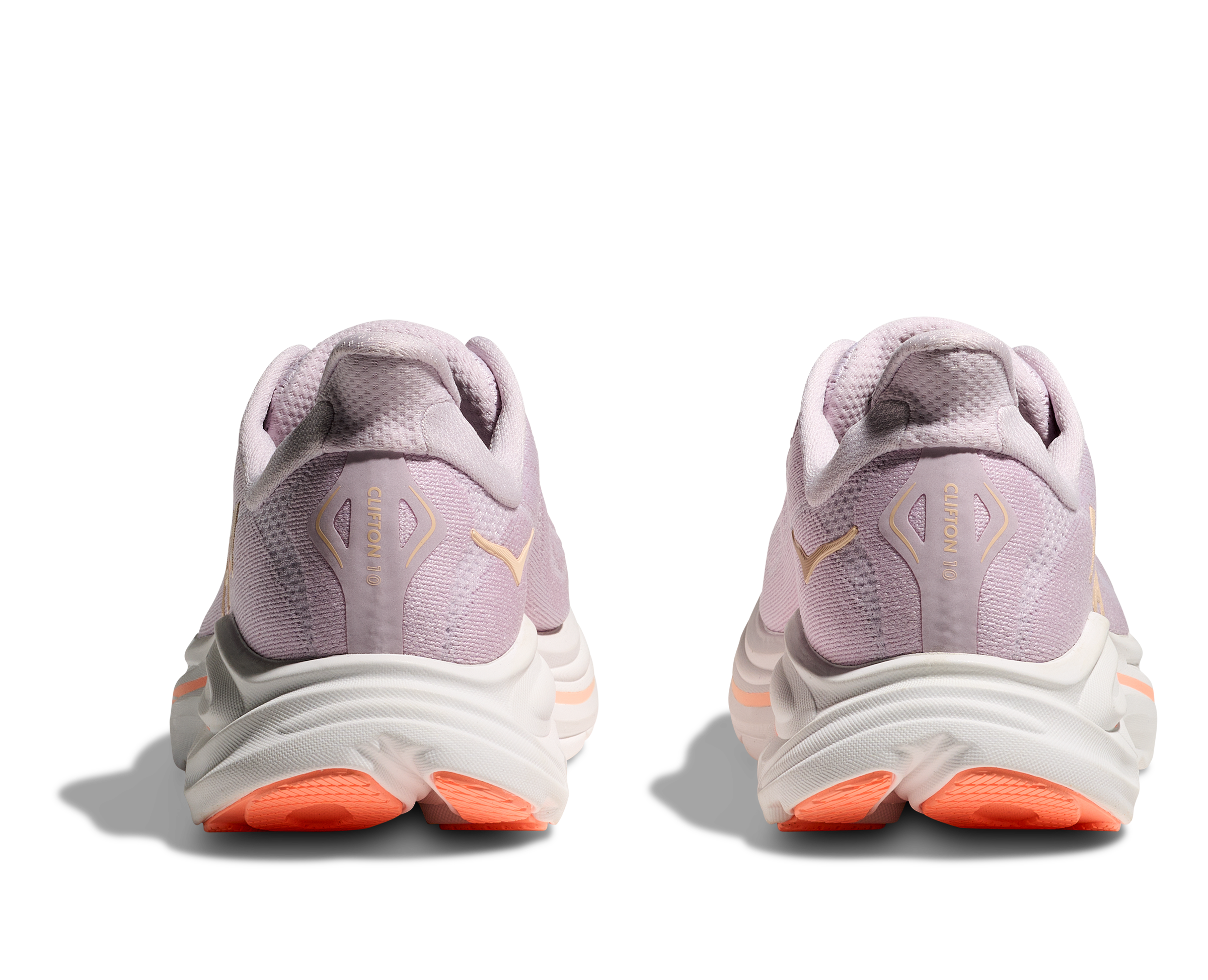 Hoka Clifton 10 Women's Running Shoes Lilac Cream