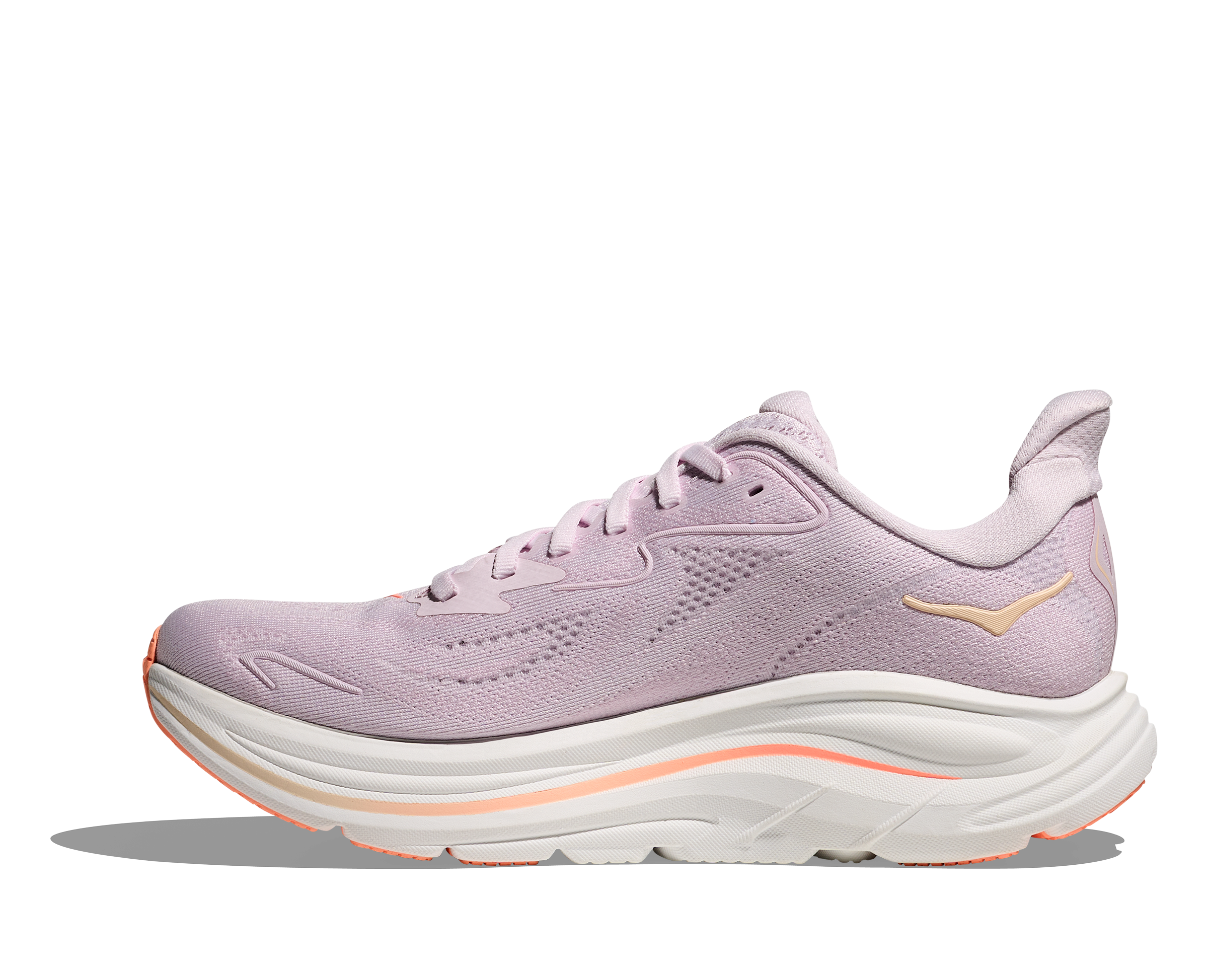 Hoka Clifton 10 Women's Running Shoes Lilac Cream