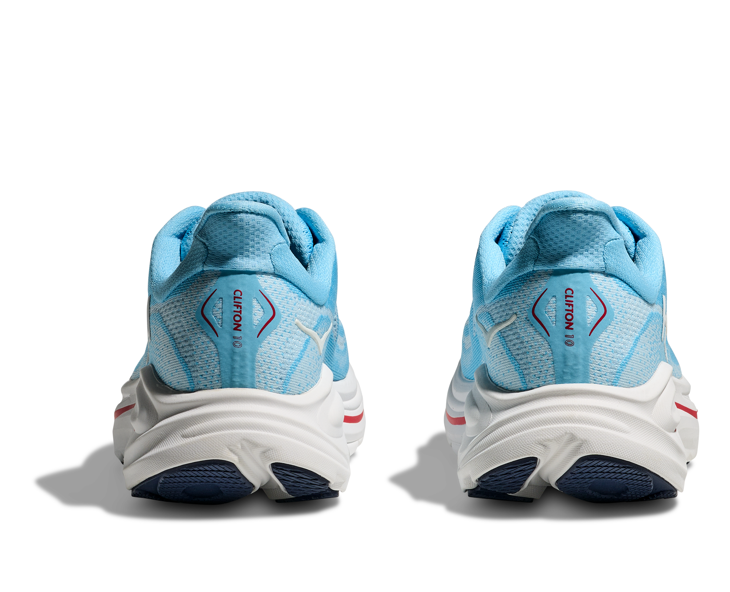 Hoka Clifton 10 Women's Running Shoes Blue Frost