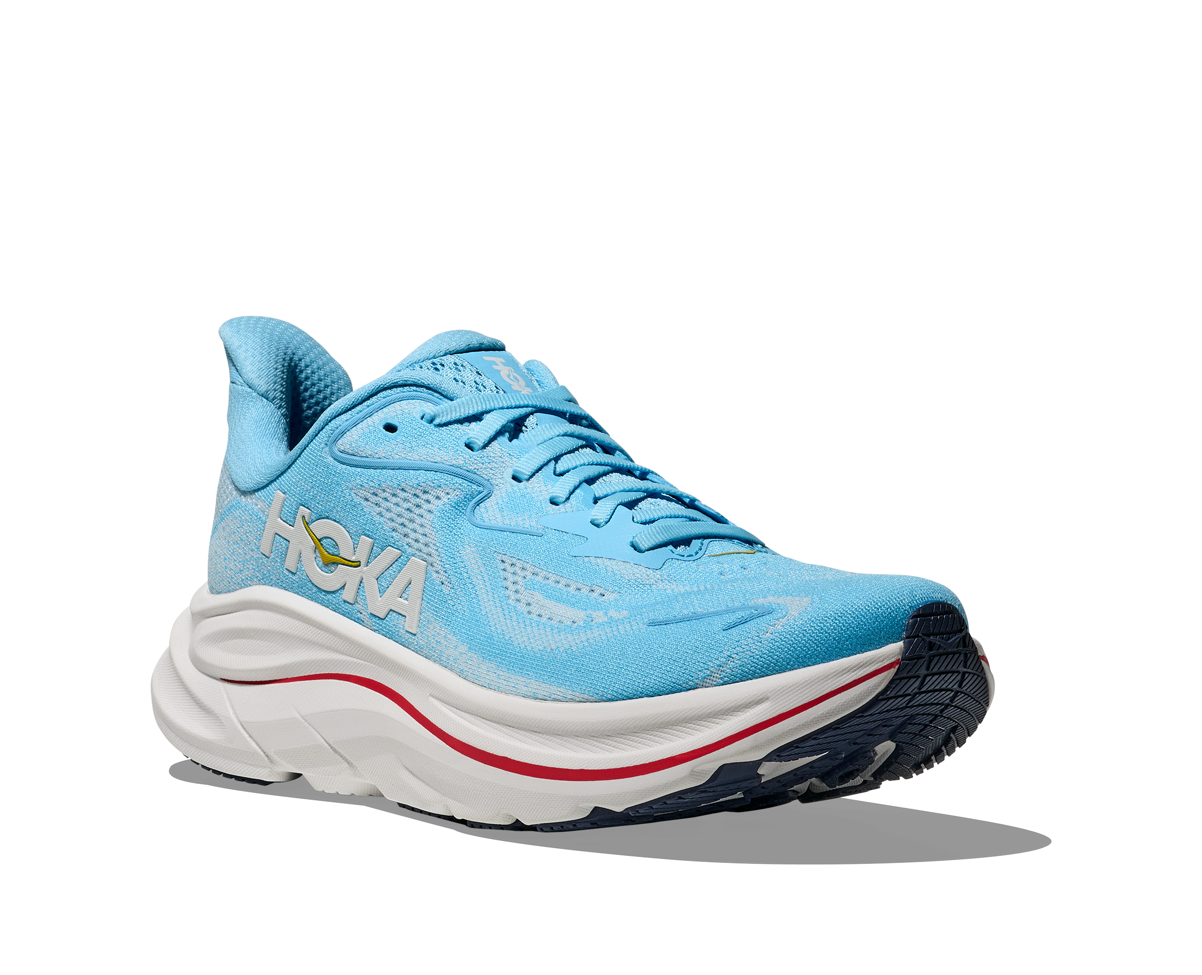 Hoka Clifton 10 Women's Running Shoes Blue Frost