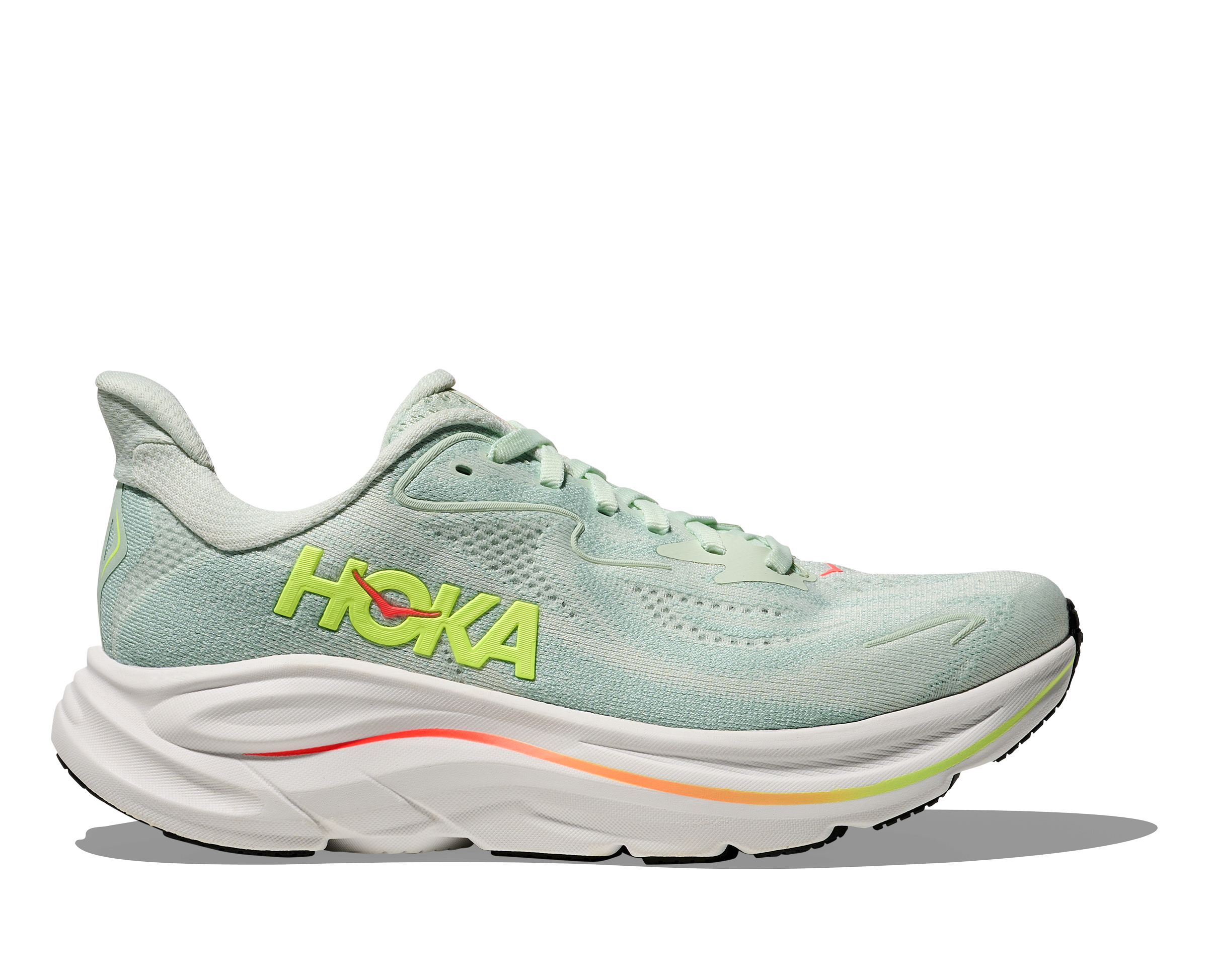 Hoka Clifton 10 Women's Wide Fit Running Shoes Sea Glass