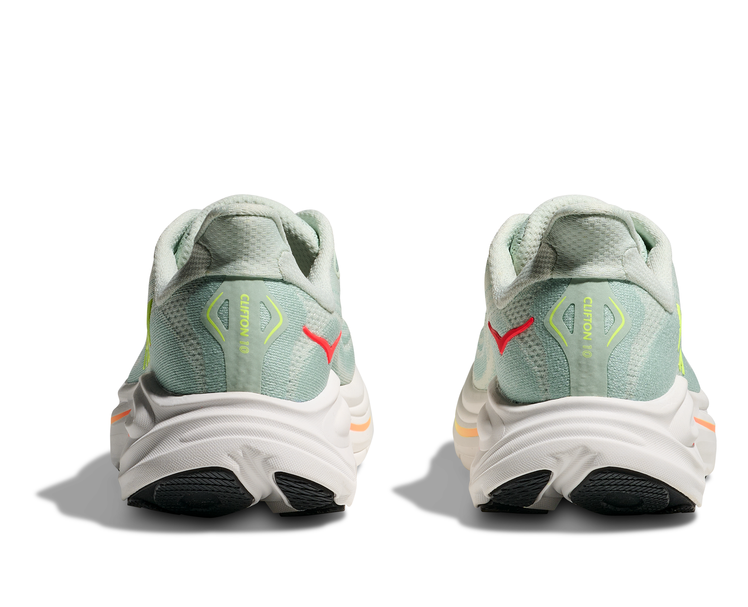 Hoka Clifton 10 Women's Wide Fit Running Shoes Sea Glass