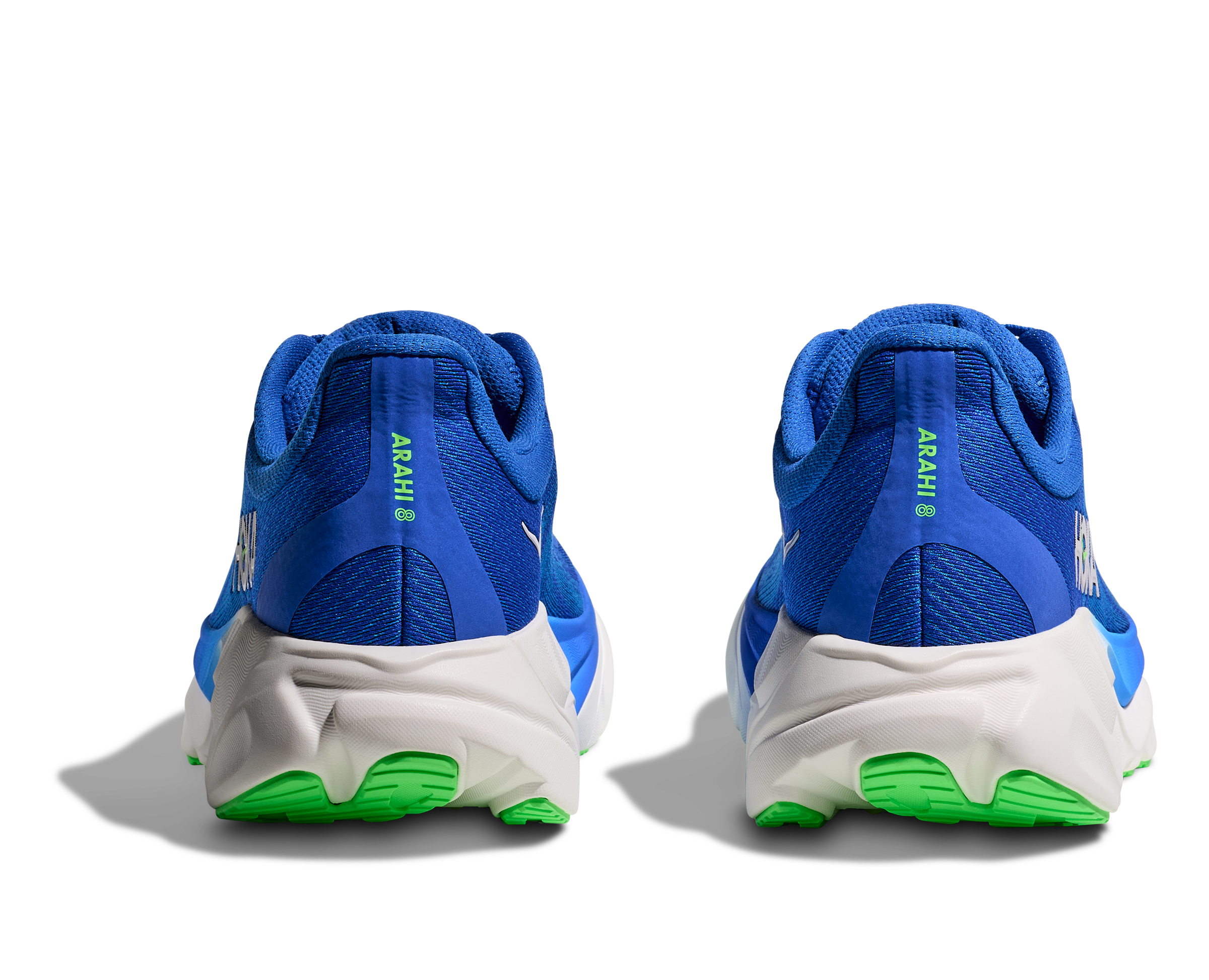 Hoka Arahi 8 Men's Running Shoes Cobalt Blue Green