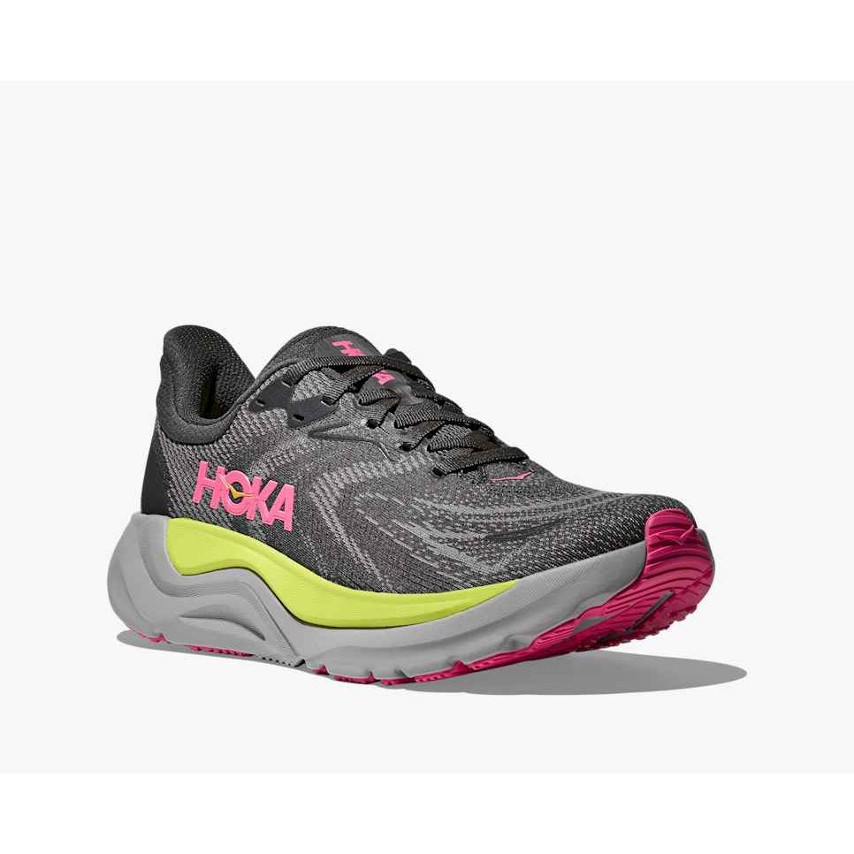 Hoka Arahi 8 Women's Road Running Shoes Charcoal Grey