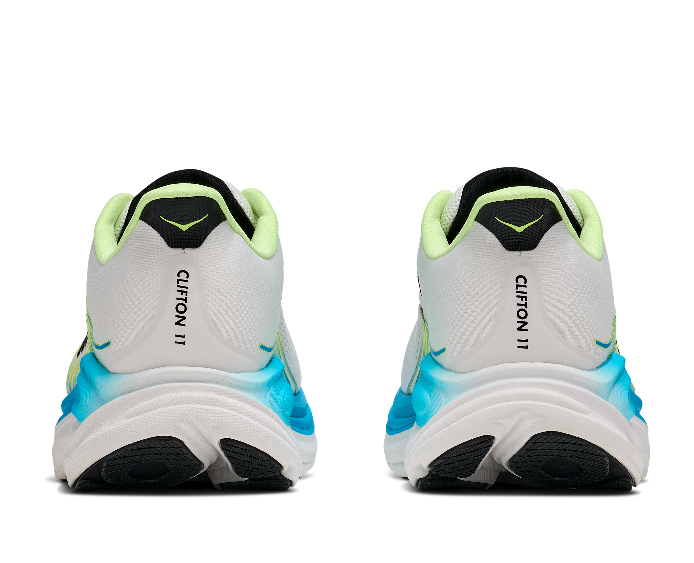 Hoka Clifton 11 Men's Running Shoes Frost Black