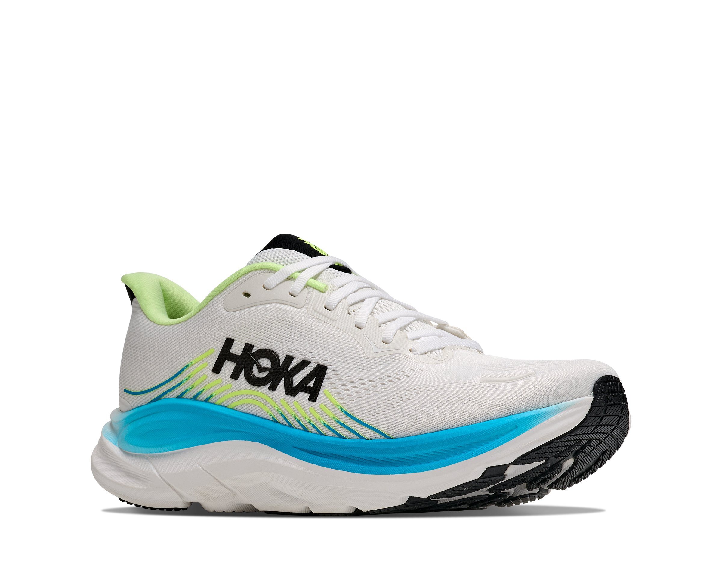 Hoka Clifton 11 Men's Running Shoes Frost Black