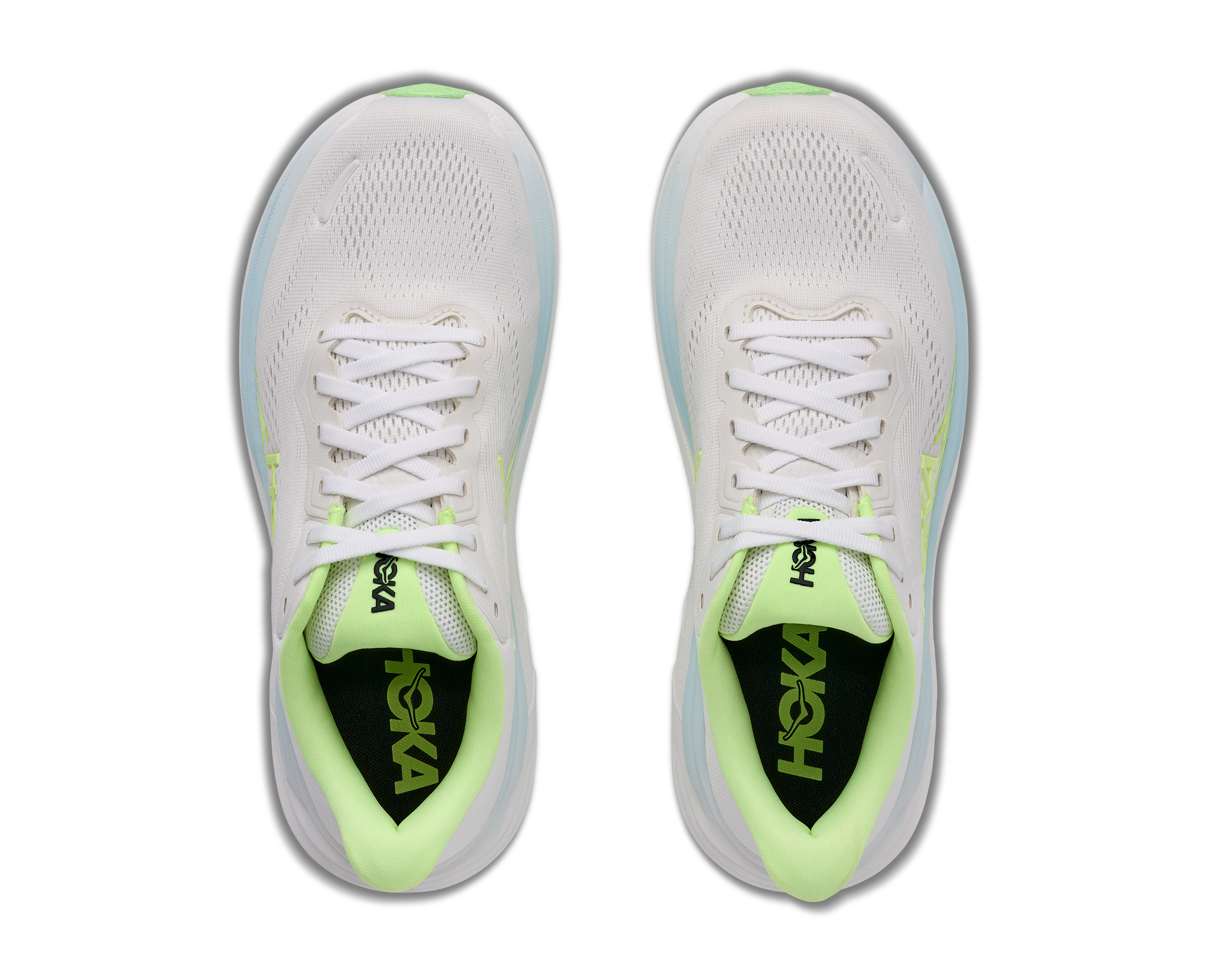 Hoka Clifton 11 Women's Running Shoes Frost Neon Yuzu