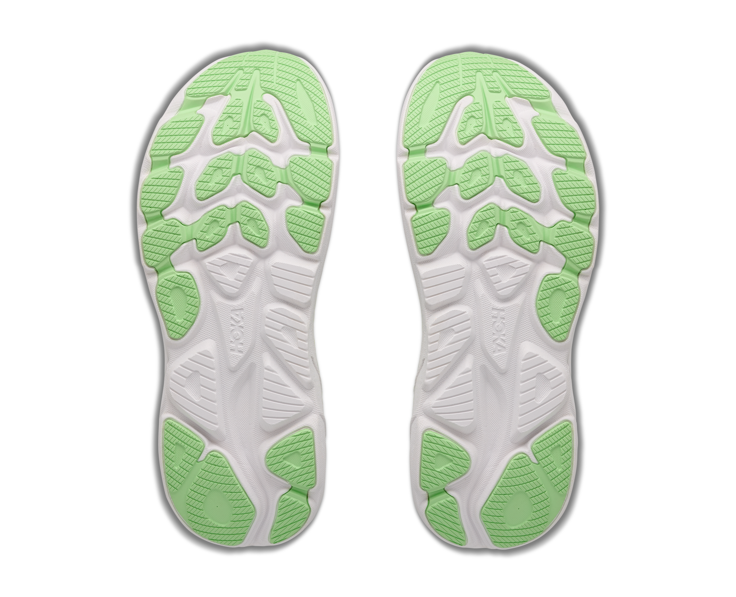 Hoka Clifton 11 Women's Running Shoes Frost Neon Yuzu