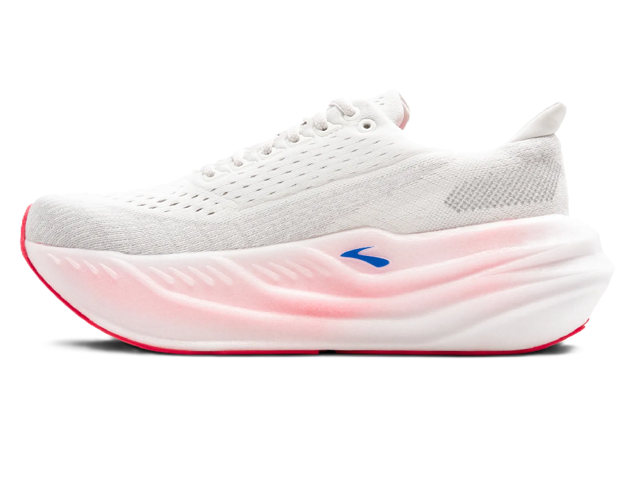 Brooks Glycerin Max Women's Running Shoes White Grey Pink