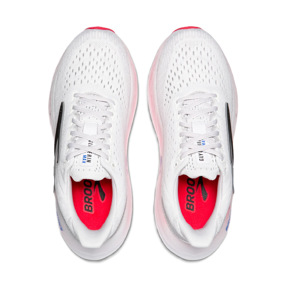 Brooks Glycerin Max Women's Running Shoes White Grey Pink