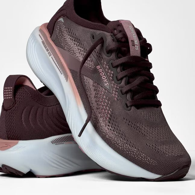 Brooks Adrenaline GTS 25 Women's Running Shoes Raisin Woodrose