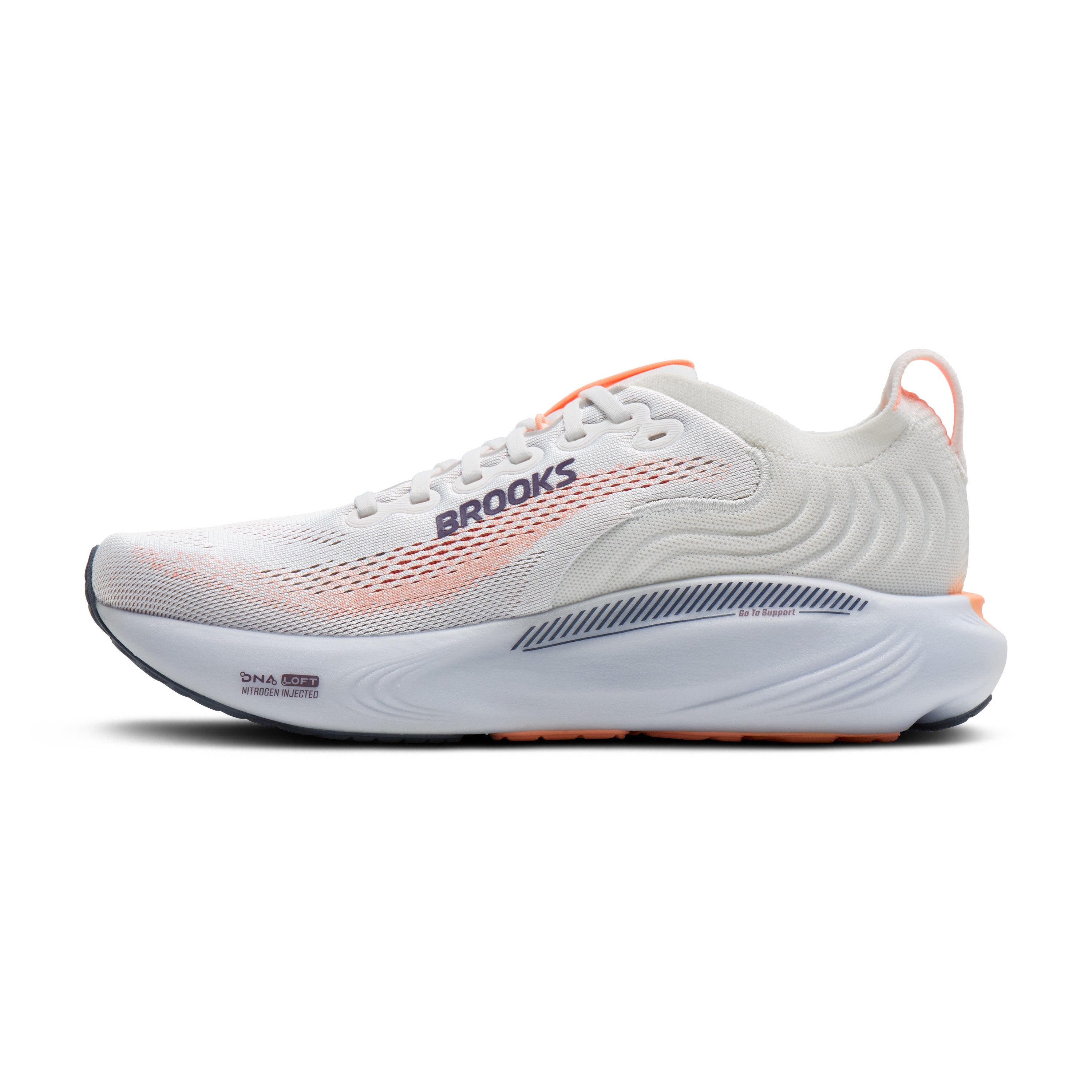 Brooks Adrenaline GTS 25 Women's Running Shoes Oyster Peach