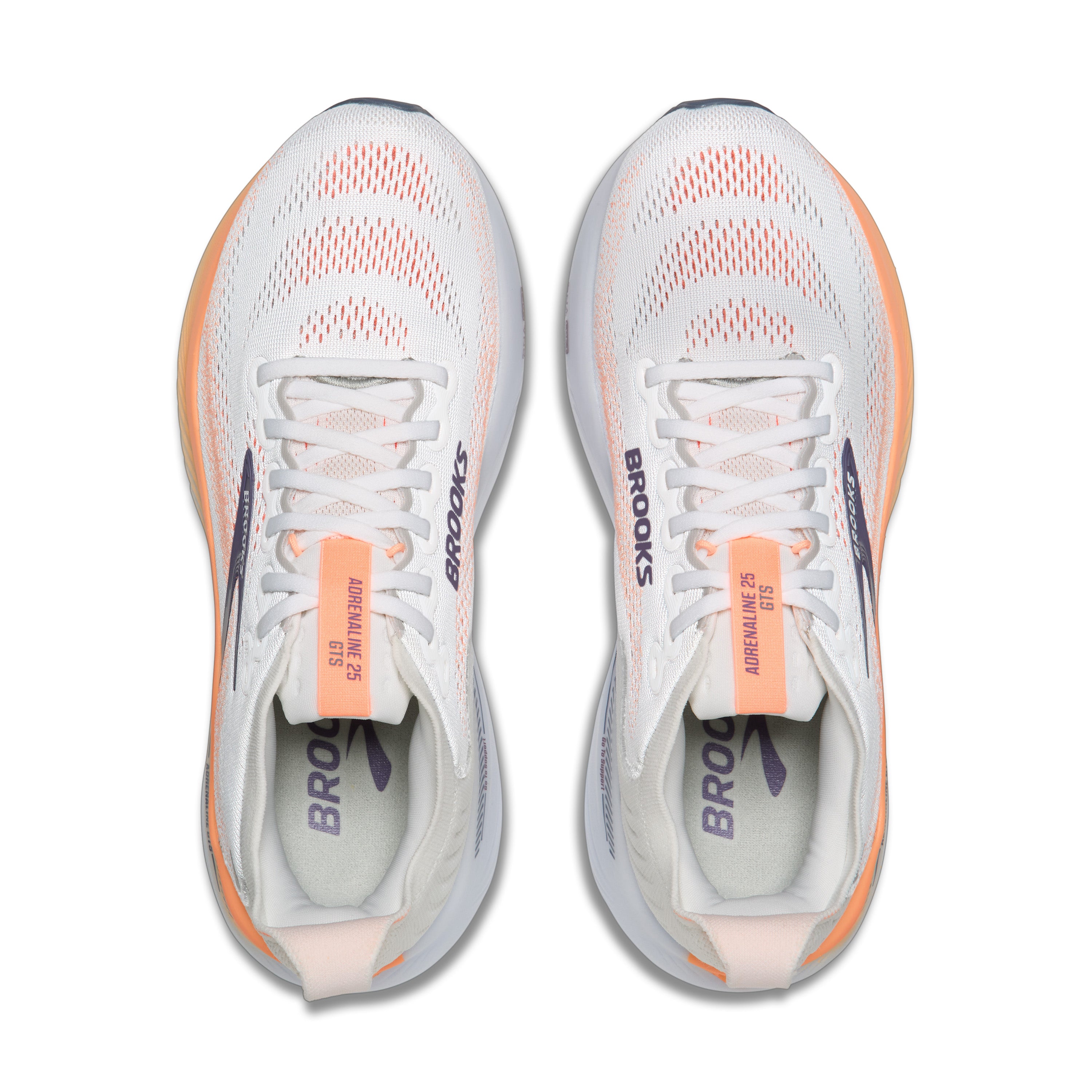 Brooks Adrenaline GTS 25 Women's Running Shoes Oyster Peach