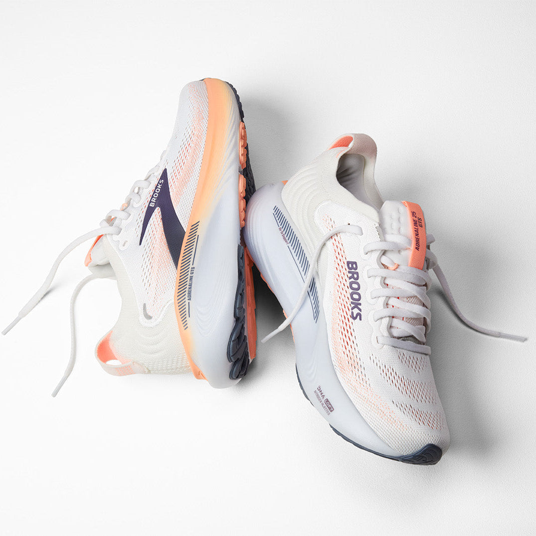 Brooks Adrenaline GTS 25 Women's Running Shoes Oyster Peach