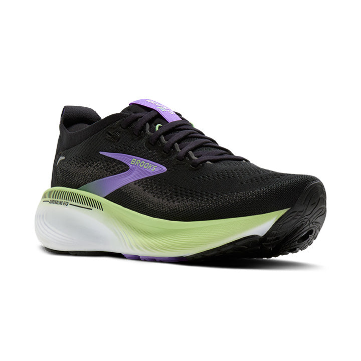 Brooks Adrenaline GTS 25 Women's Running Shoes Black Pearl Purple