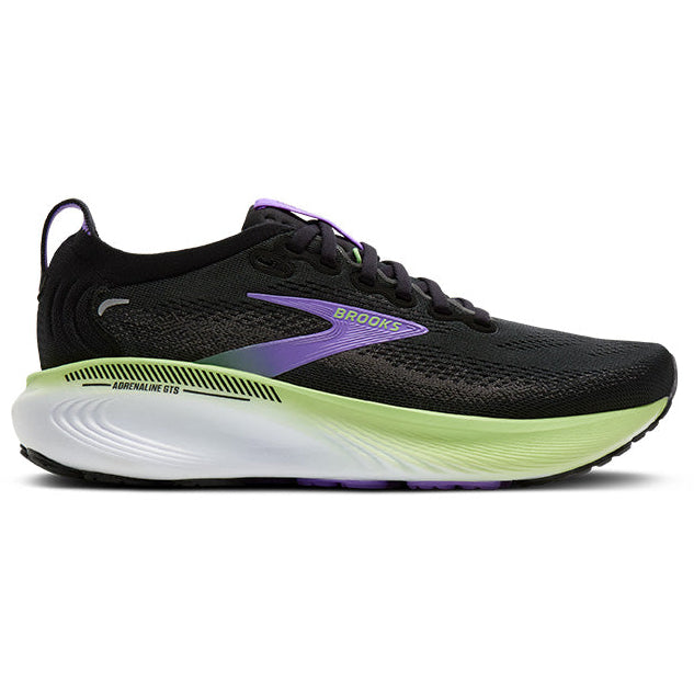 Brooks Adrenaline GTS 25 Women's Running Shoes Black Pearl Purple