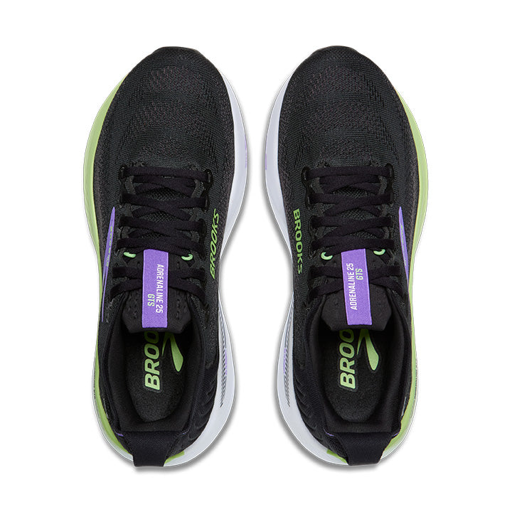 Brooks Adrenaline GTS 25 Women's Running Shoes Black Pearl Purple
