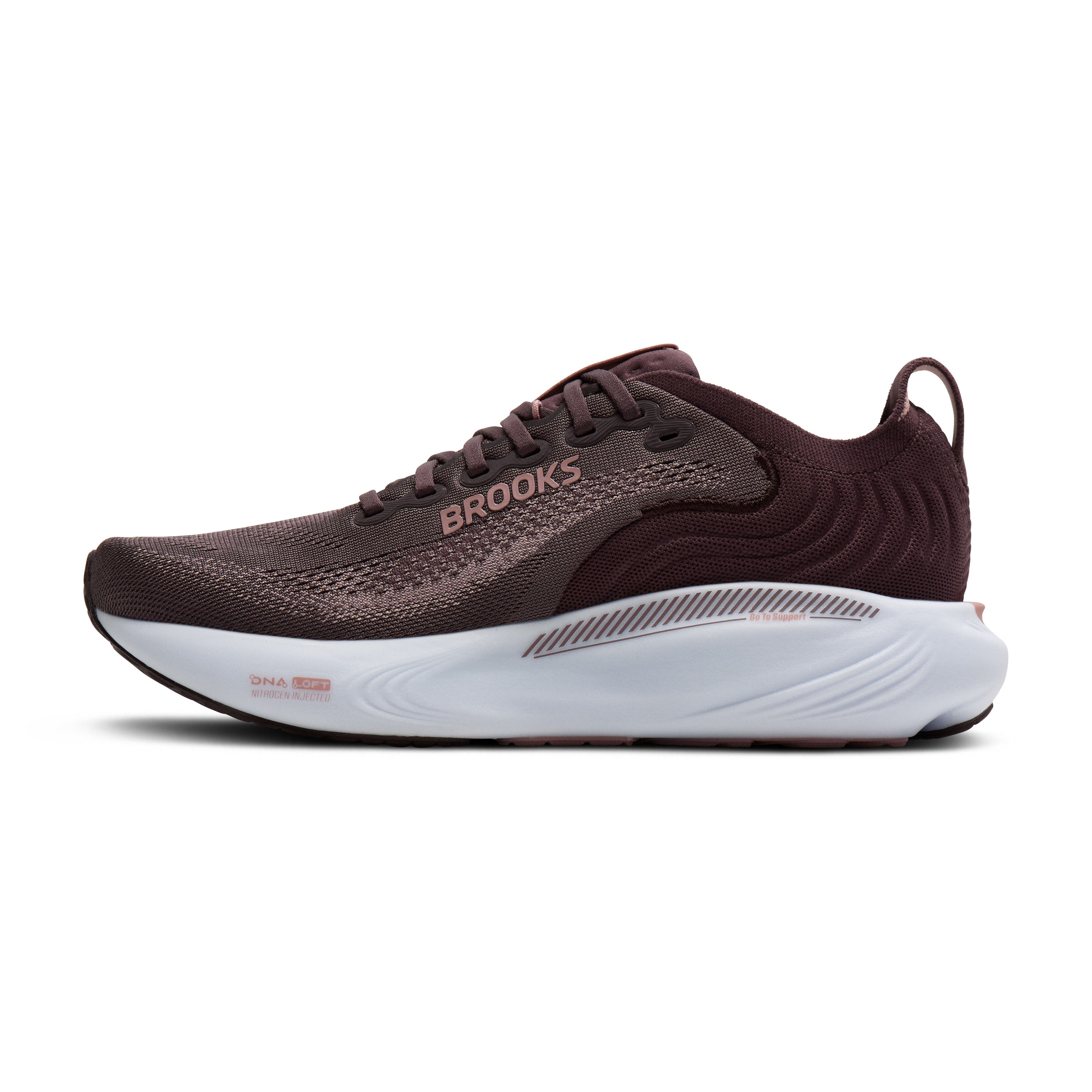 Brooks Adrenaline GTS 25 Women's Running Shoes Raisin Woodrose